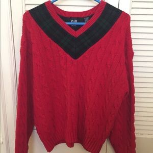 VINTAGE CHUNKY KNIT GAP SWEATER
